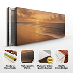 Beach Shoreline Coastal Wall Art VIII