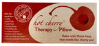 Rectangle/Cervical Pillow in Red Ultra-suede