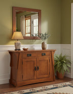 Mission Crofter Style Entry Cabinet