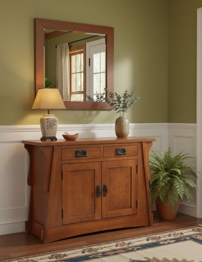 Mission Crofter Style Entry Cabinet